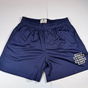 Eric Emanuel Men's Navy Blue Athletic Shorts